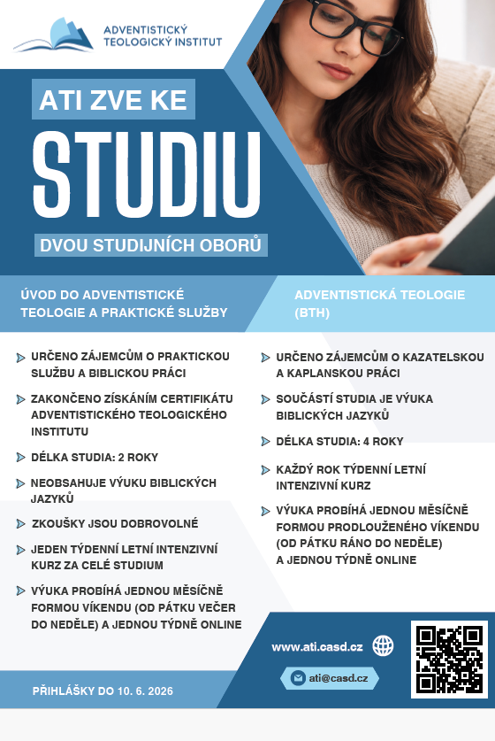Adventistický teologický inštitút otvára nový študijný odbor